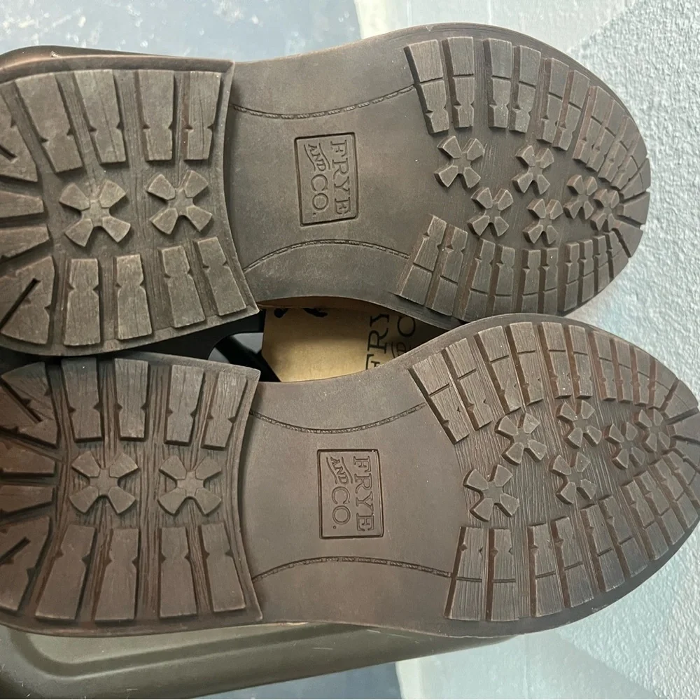 FRYE AND CO. Tan Leather Oxfords - Picture 5 of 7